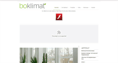 Desktop Screenshot of boklimat.se