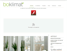 Tablet Screenshot of boklimat.se